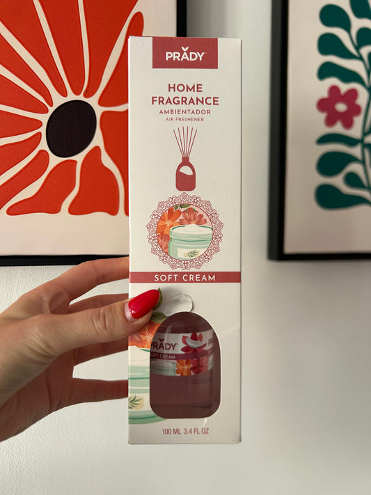 Mikado d'ambiance senteur crème