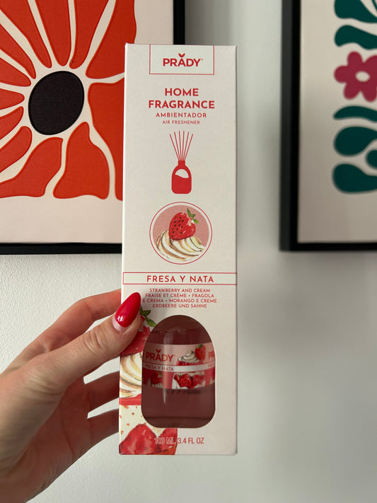 Mikado d'ambiance Fraise & crème