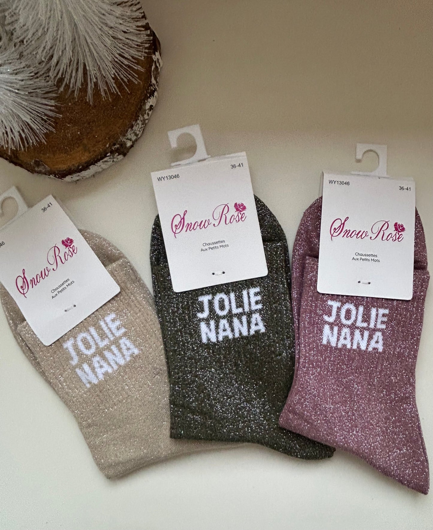 Chaussettes à paillettes JOLIE NANA