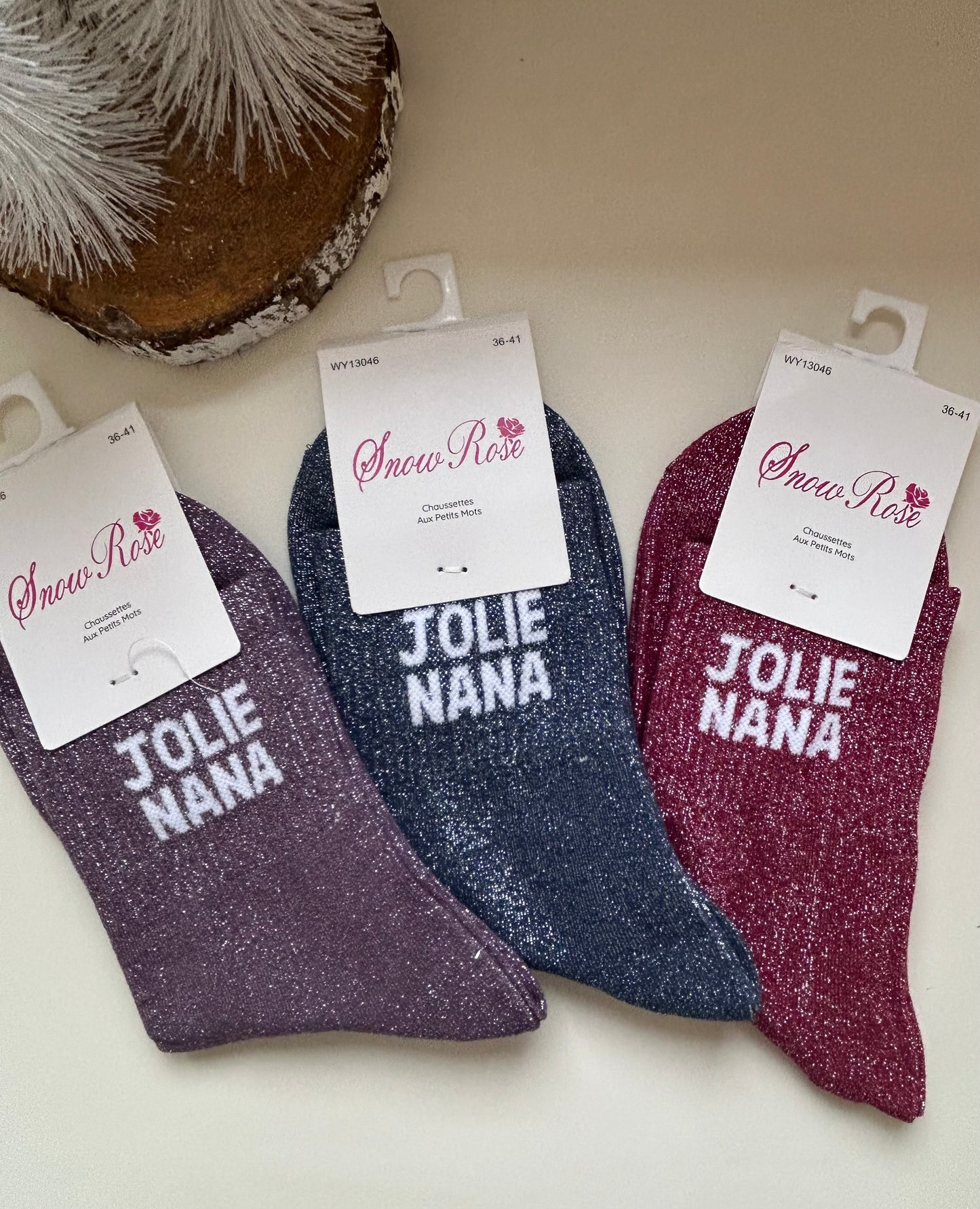 Chaussettes à paillettes JOLIE NANA