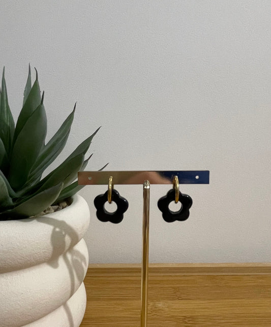 Boucles d'oreilles Fleur